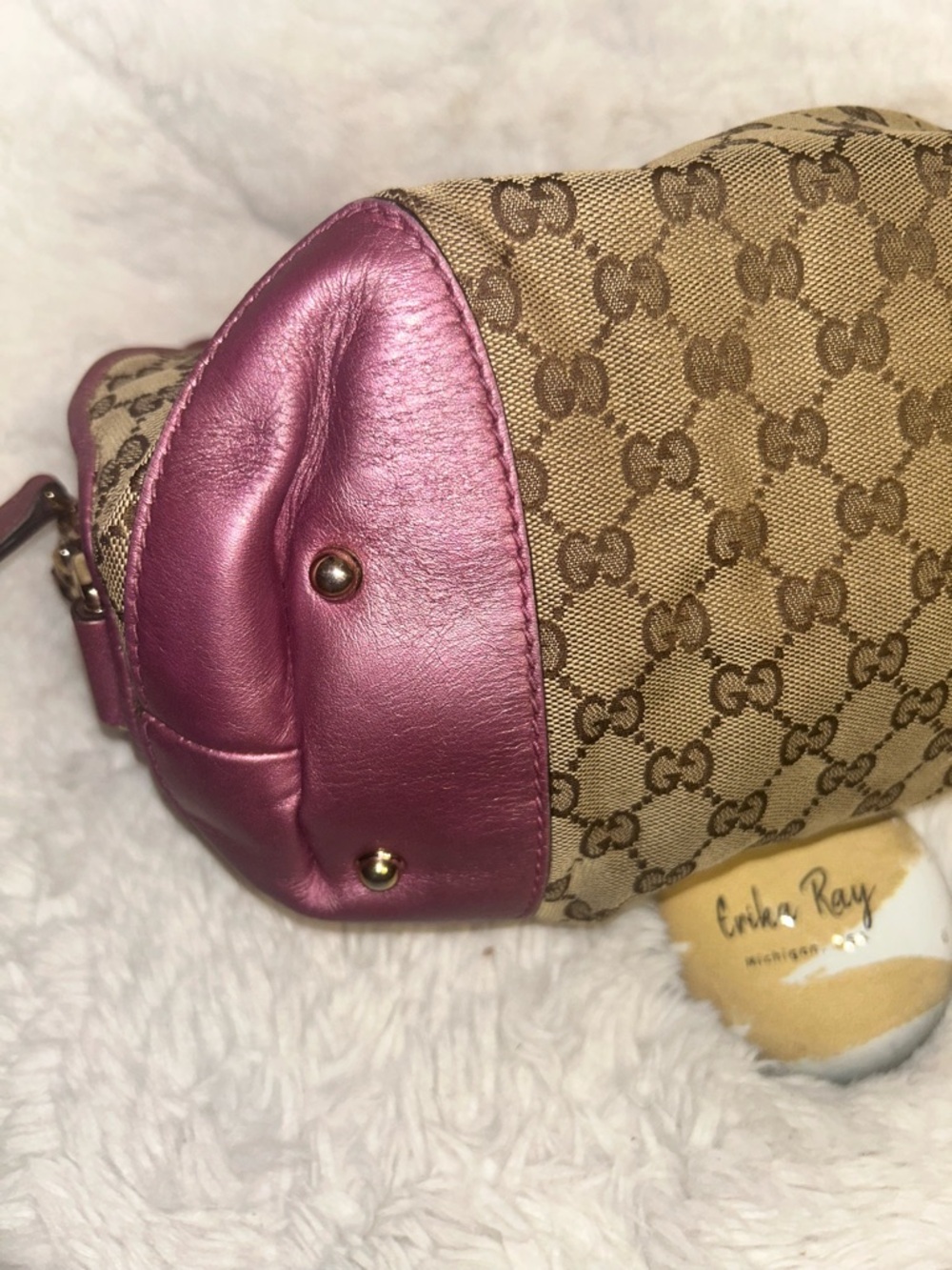 SOLD Gucci GG Canvas Heart Bit Bag - Picture 11 of 16